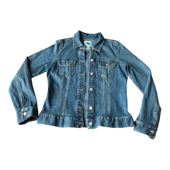 Vintage Y2K blue denim jacket Old Navy from spring 2003 size Small - Picture 3 of 13